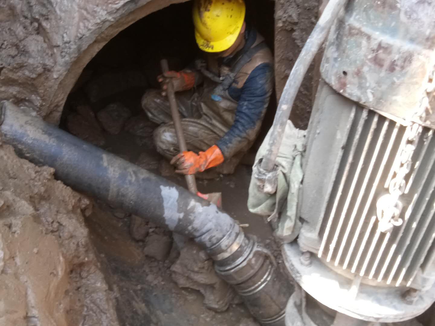 龙湾镇管道清淤