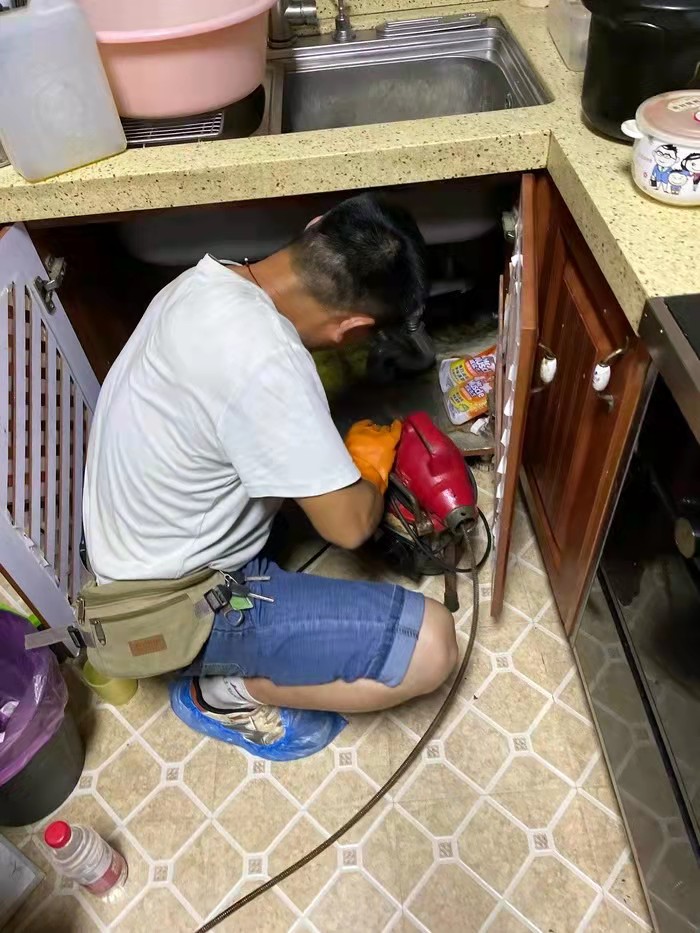 龙湾镇通下水道